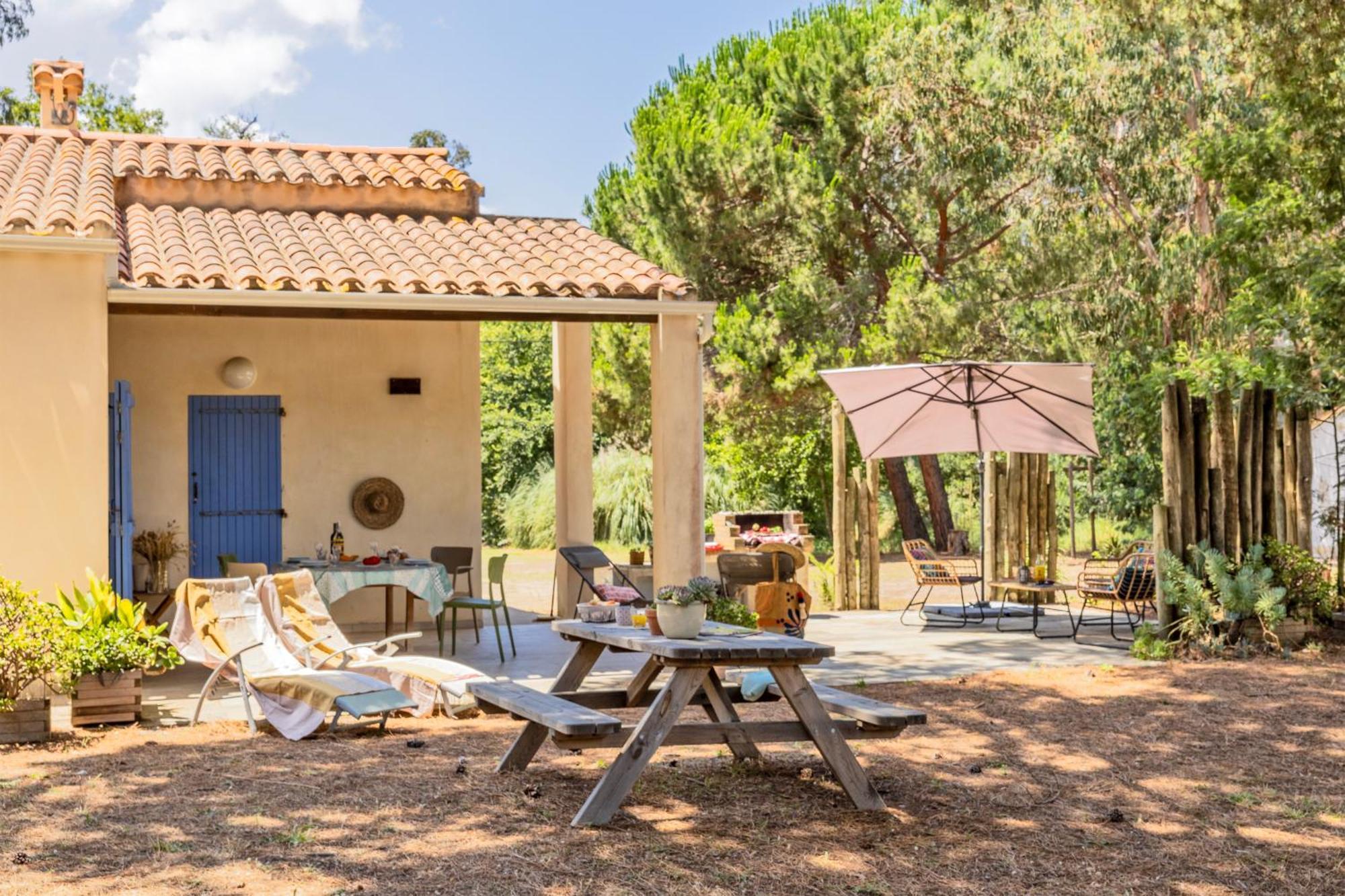Maisons Bord De Mer- Marine De Sorbo - 3 Epis Pinarellu (Corsica)